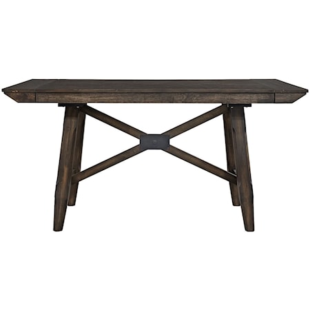 Transitional Counter Height Gathering Dining Table