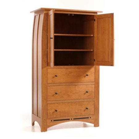 3-Drawer Bedroom Armoire