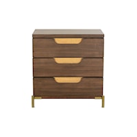 Contemporary Chest with Adjustable Floor Glides