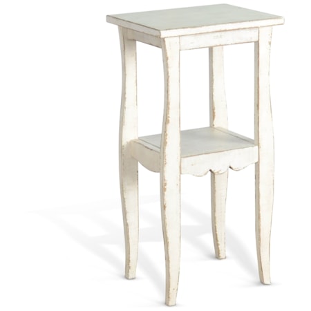 White Sand Side Table