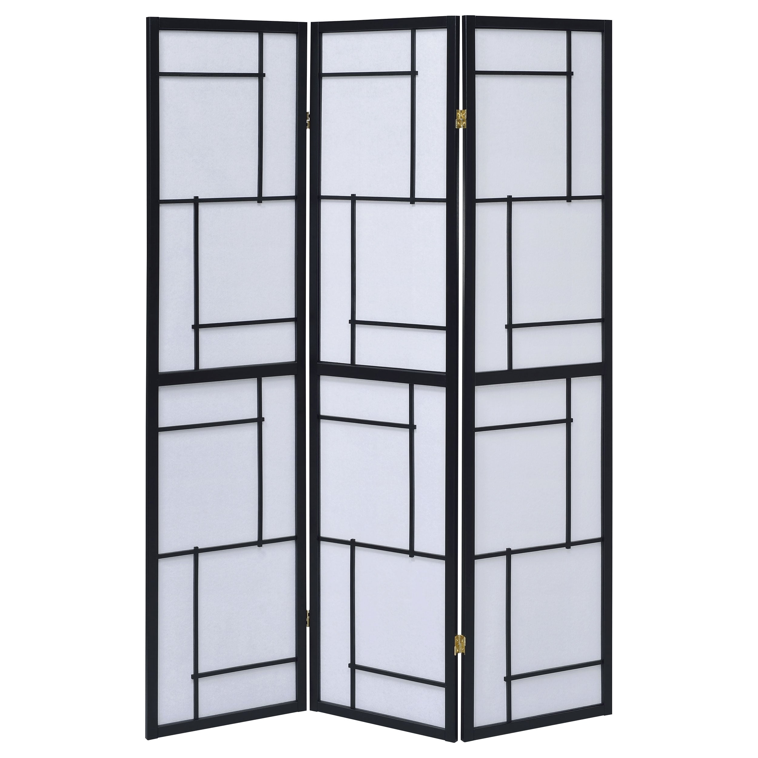 Coaster Damis 3-Panel Room Divider Folding Shoji Screen
