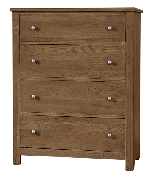 Transitional 4-Drawer Chest of Drawers