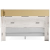 Benchcraft Altyra King Upholstered Bookcase Bed