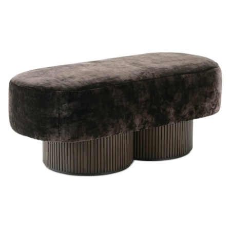 Oval Ottoman