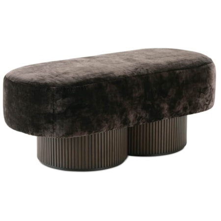 Oval Ottoman