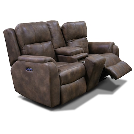 Double Power Reclining Love Seat