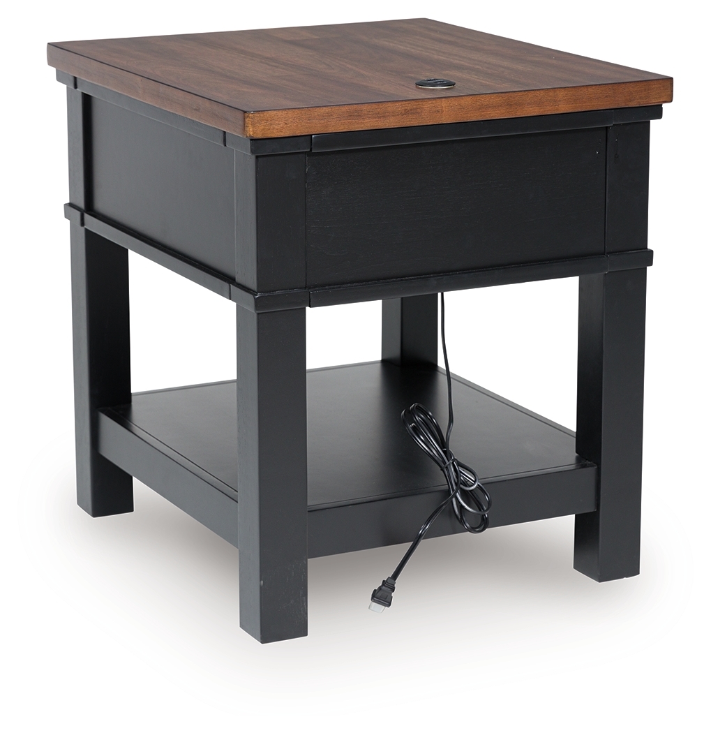 Signature Design by Ashley Wildenauer Rectangular End Table