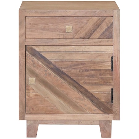 Transitional Nightstand