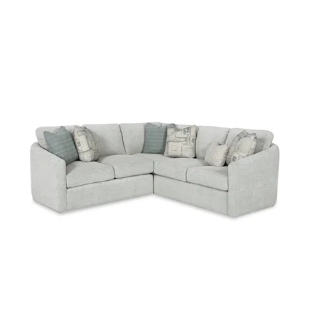 Contemporary 4-Seat Sectional Sofa w/ LAF Loveseat