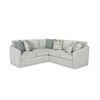 Hickory Craft 716850BD 4-Seat Sectional Sofa w/ RAF Loveseat