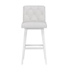 Hillsdale Uniquely Yours Tufted Adjustable Swivel Stool