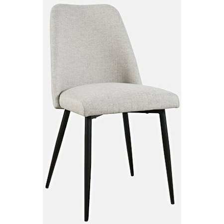 Macey Contemporary Upholstered Dining Chair - Natural (Set of 2)