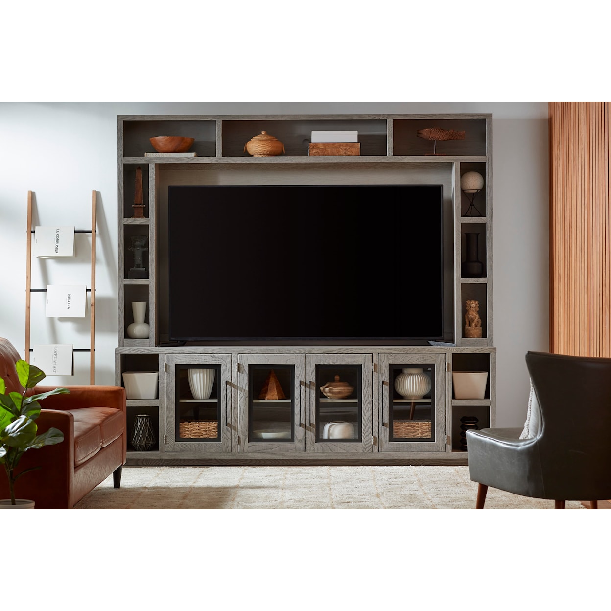 Aspenhome Paige Entertainment Console and Hutch
