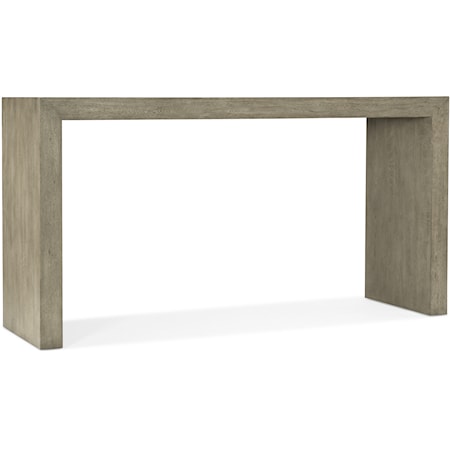 Casual Rectangular Console Table 