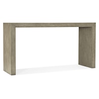 Casual Rectangular Console Table 
