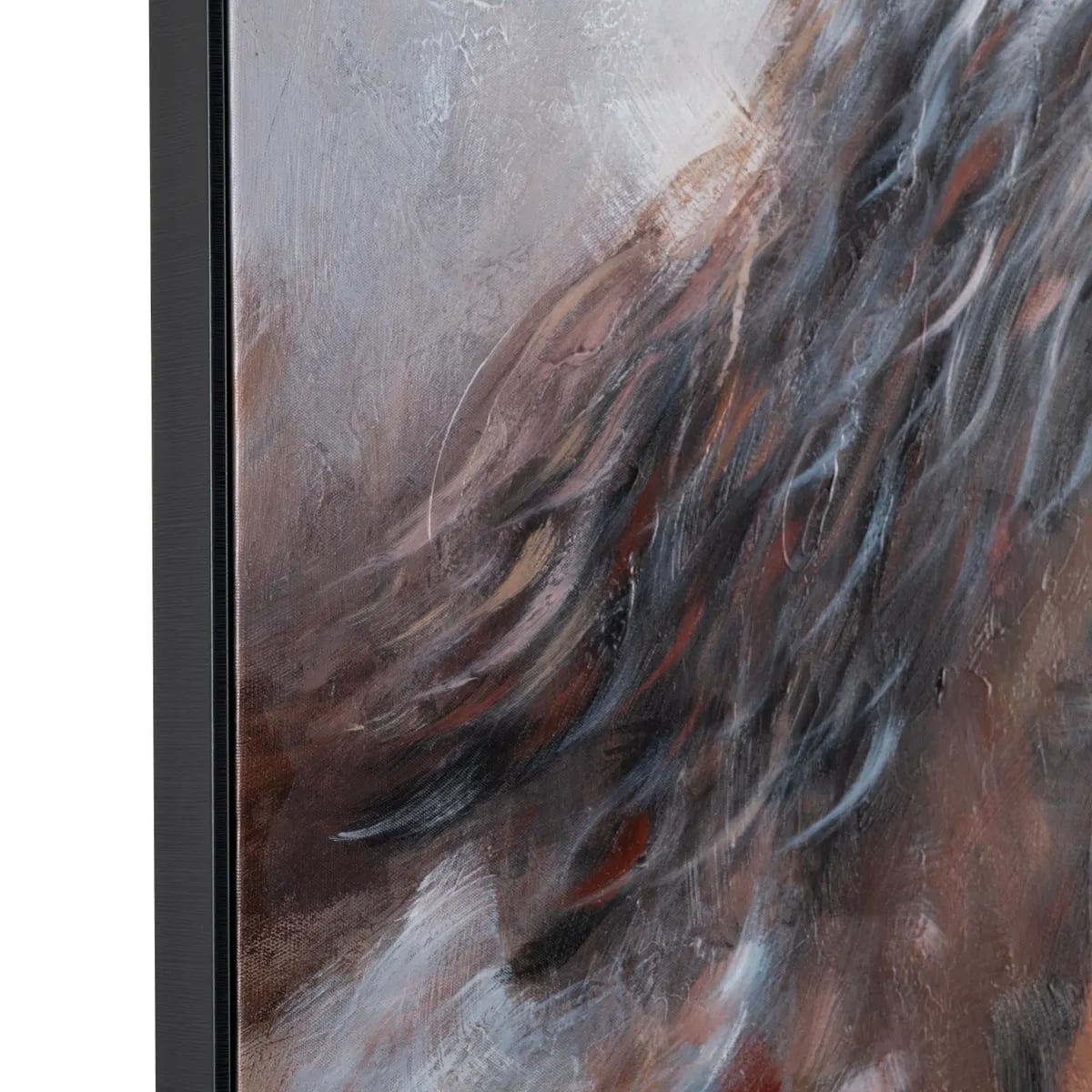 Equestrian Stakes Framed Canvas