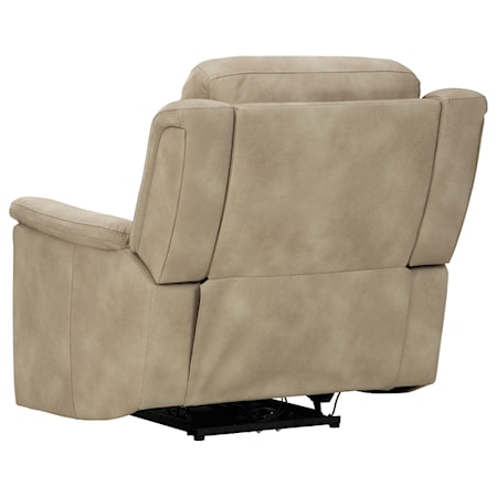 Power Recliner w/ Adj Headrest