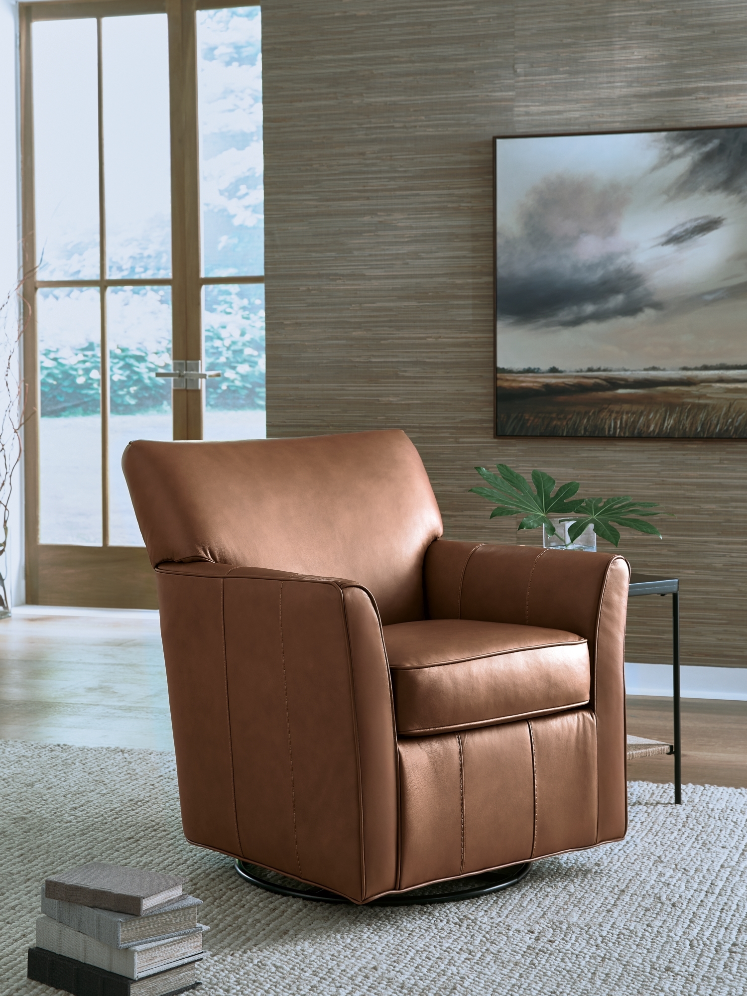 Swivel Glider Accent Chair