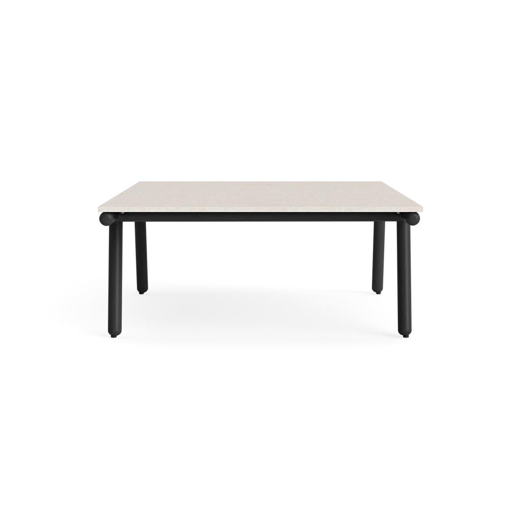 40" Dekton-Top Aluminum Coffee Table