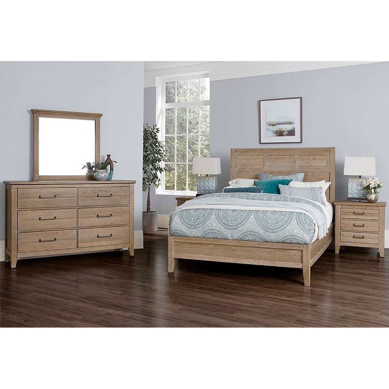 Laurel Mercantile Co. Passageways King Low Profile Bed