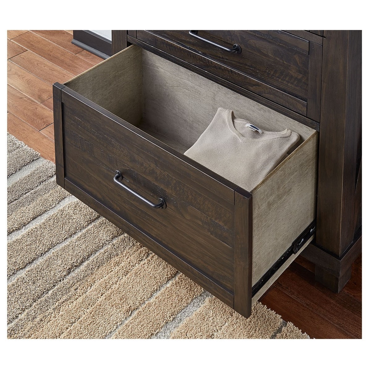 Umber Fennel 5-Drawer Bedroom Chest