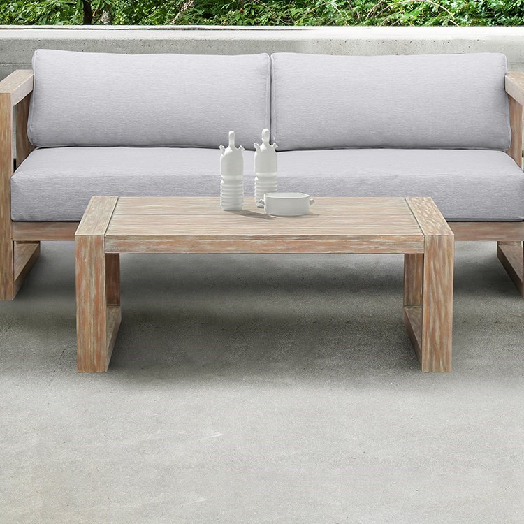 Armen Living Paradise Outdoor Patio Coffee Table