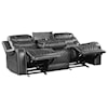 Homelegance Putnam Double Reclining Sofa