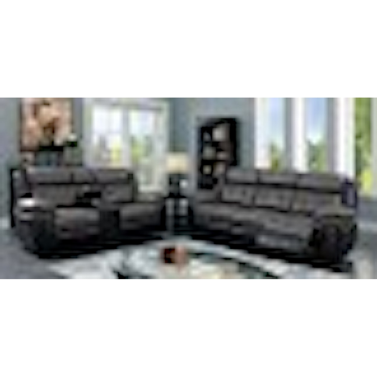 Furniture of America - FOA Brookdale Power Motion Sofa and Loveseat Set 