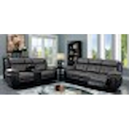Power Motion Sofa and Loveseat Set 