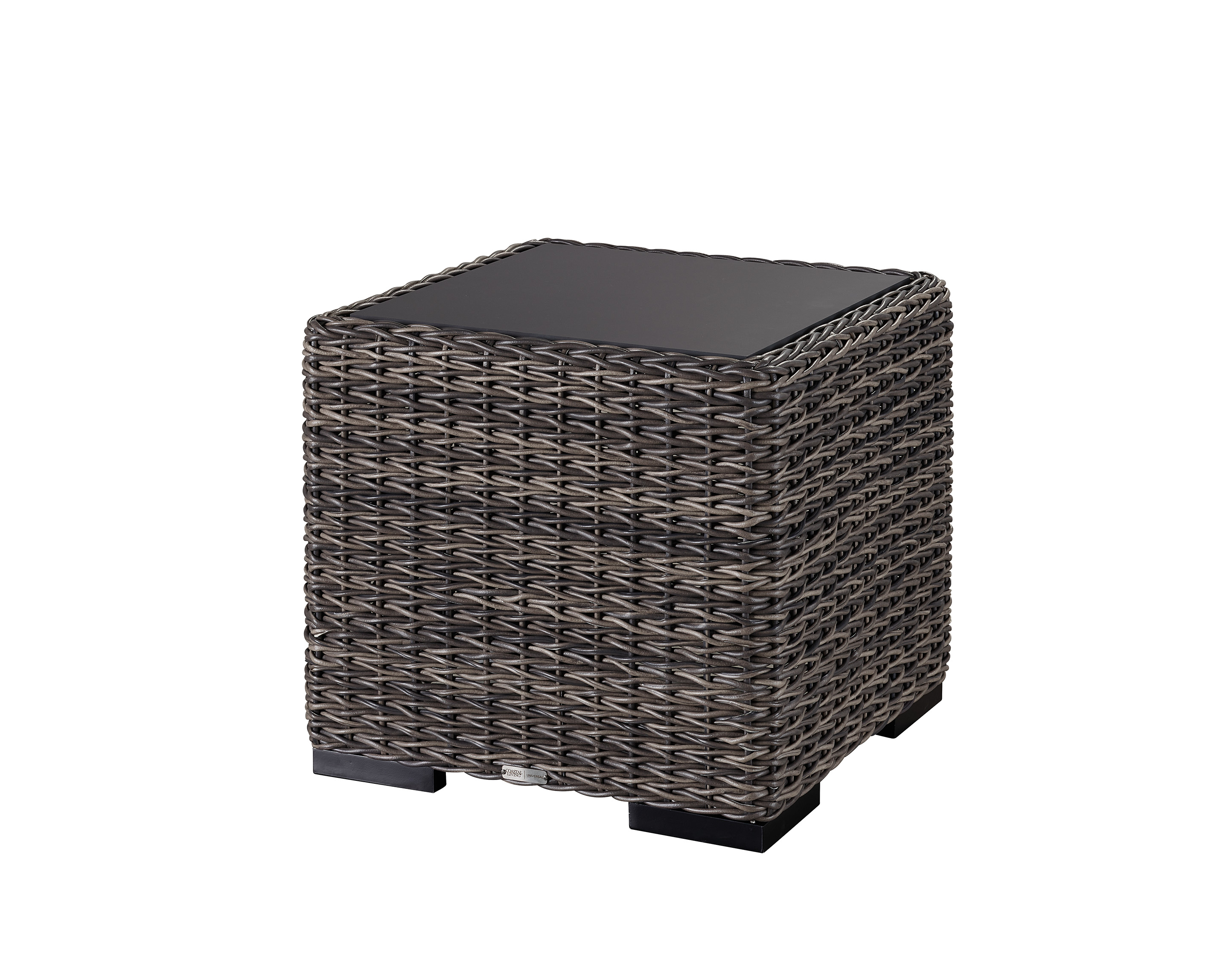 Universal Coastal Living Outdoor Outdoor Square End Table