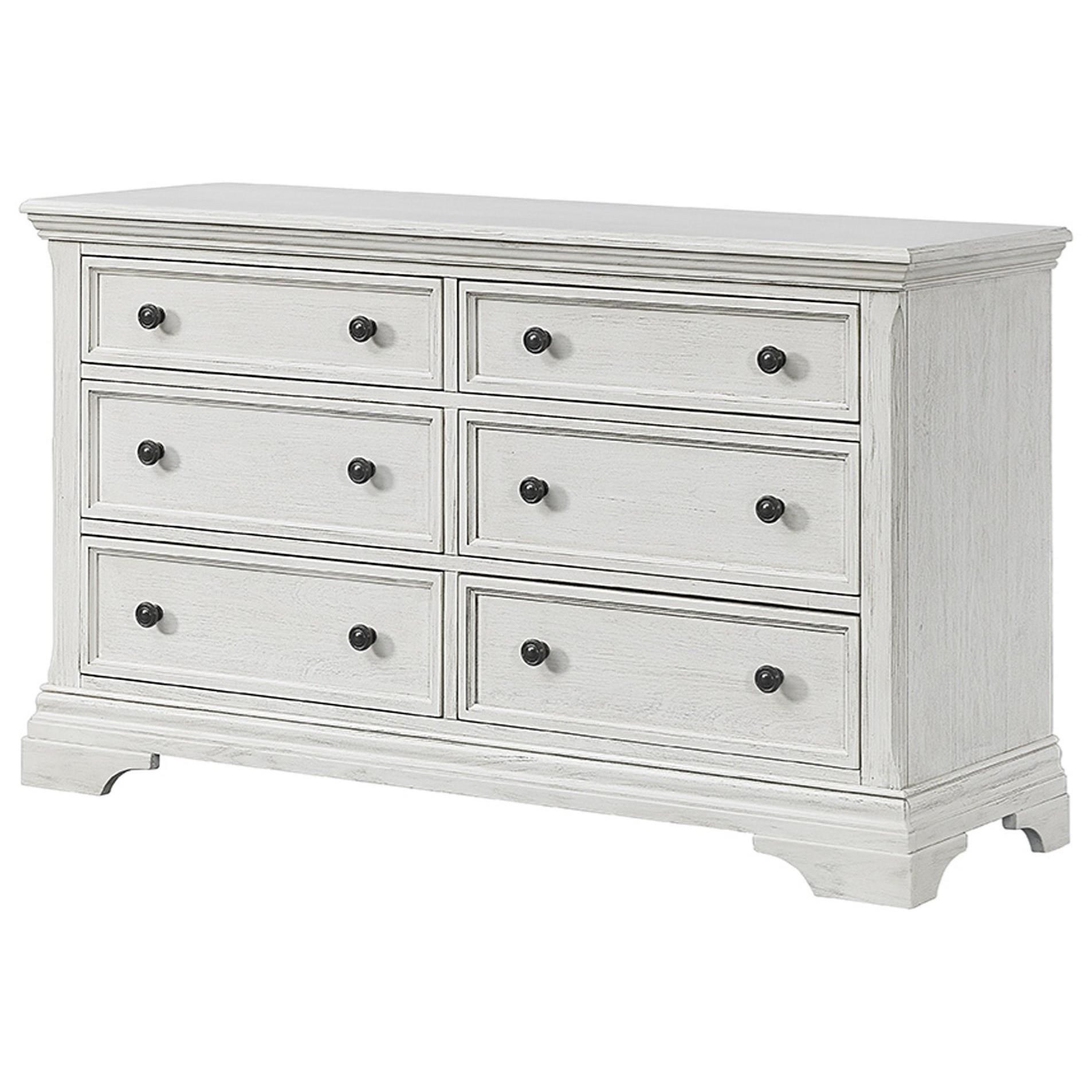 Westwood Design Olivia OL-DD-2208LD-BWH Traditional Solid Wood 6