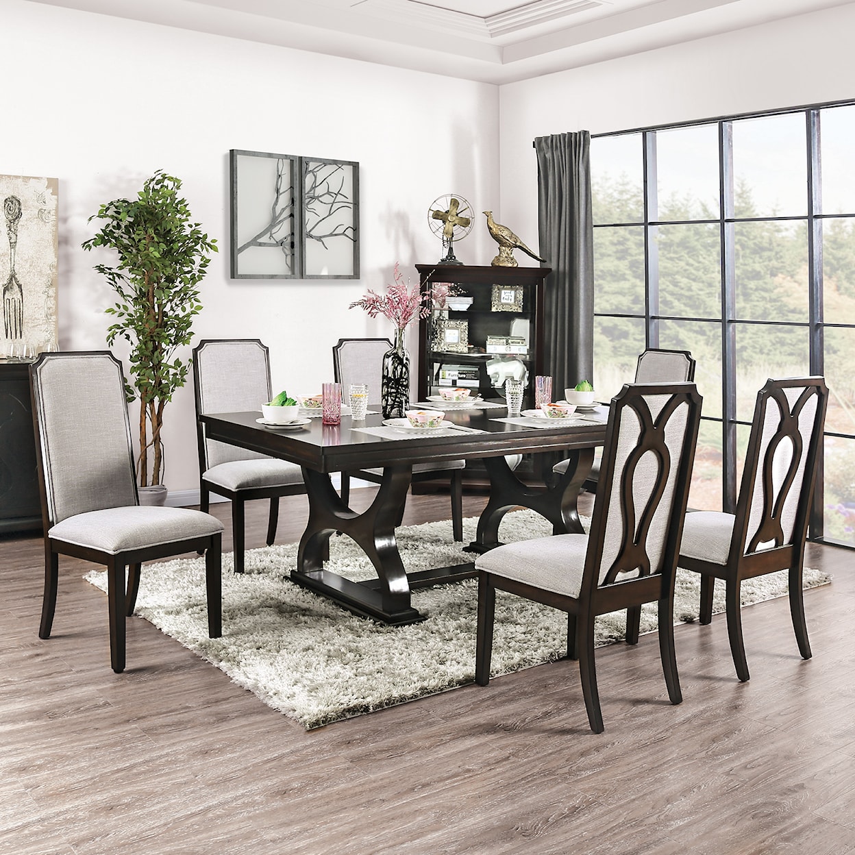 Furniture of America - FOA Gillam Dining Table
