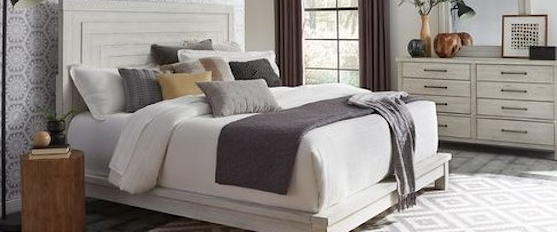 Contemporary 3-Piece Queen Bedroom Set