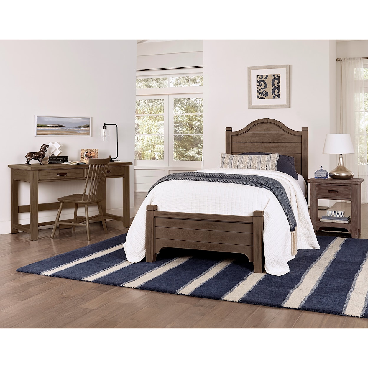 Laurel Mercantile Co. Bungalow Twin Bedroom Group