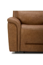 Liberty Furniture Cooper Transitional Power Reclining Loveseat with Console and USB Ports