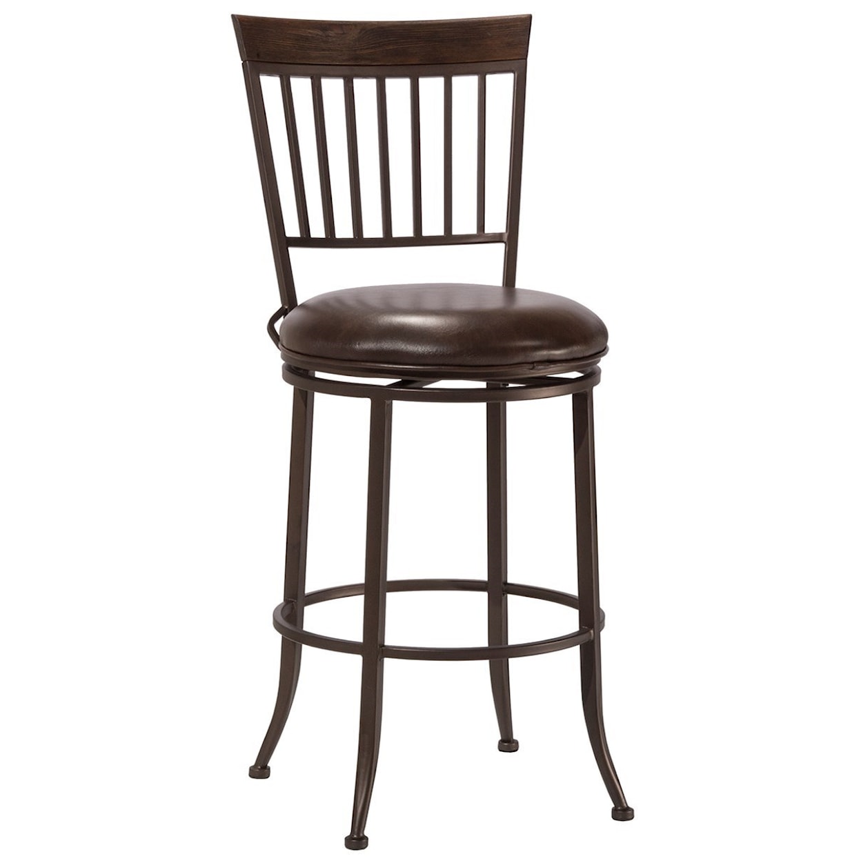 Hillsdale Hawkins Commercial Grade Stool Hawkins Swivel Counter Stool