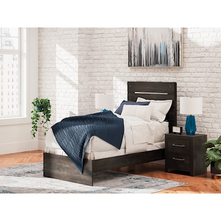 Twin Panel Bed