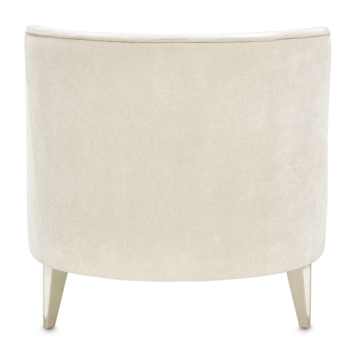 Greek-Key Arm Chaise w/Kidney Pillow