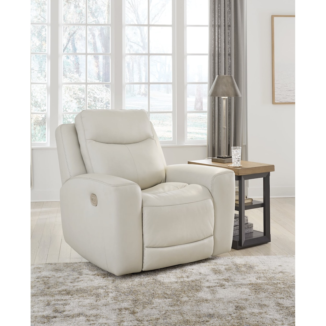 Signature Design by Ashley Furniture Mindanao PWR Recliner/ADJ Headrest