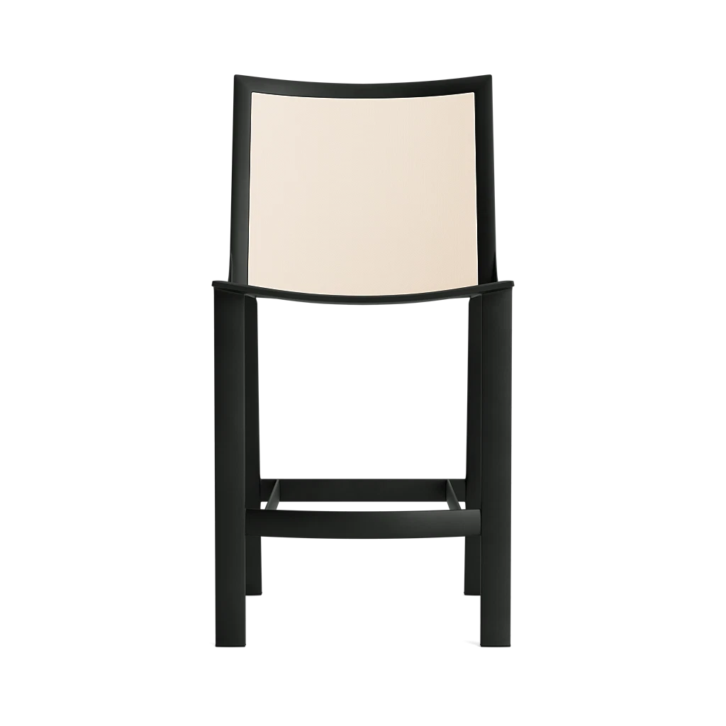 Brown Jordan Parkway Modern Full-Back Sling Barstool