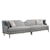 Klien Furniture 161 - Intrigue Transitional 2-Piece Sectional Sofa with Nailheads