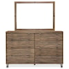 Michael Amini Del Mar Sound 8-Drawer Dresser and Mirror