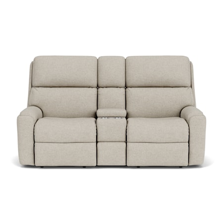 Reclining Loveseat with Console