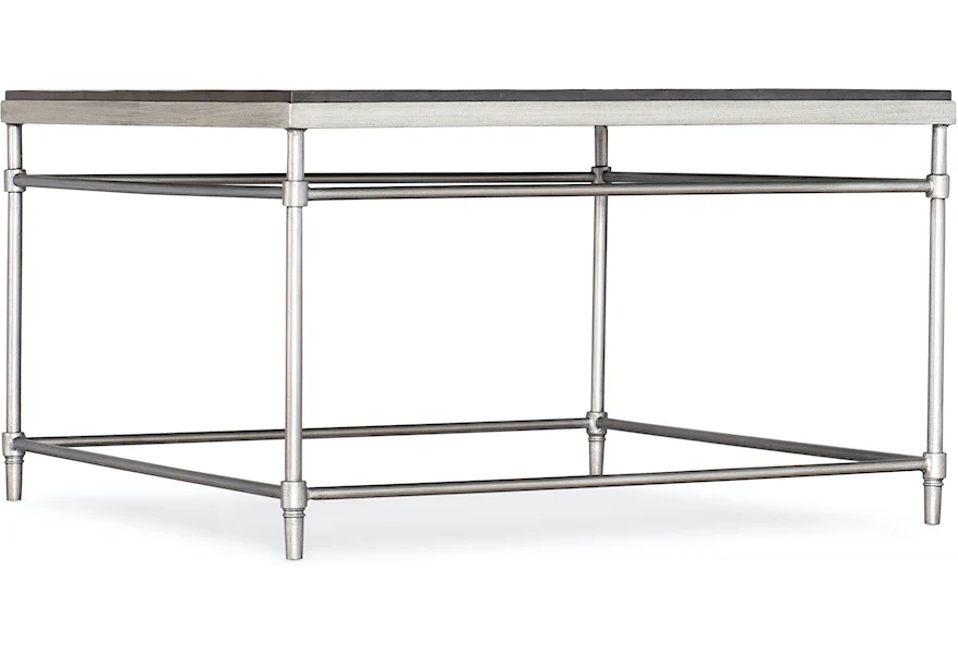 Saint Armand Square Cocktail Table by Hooker Furniture at Mueller Furniture