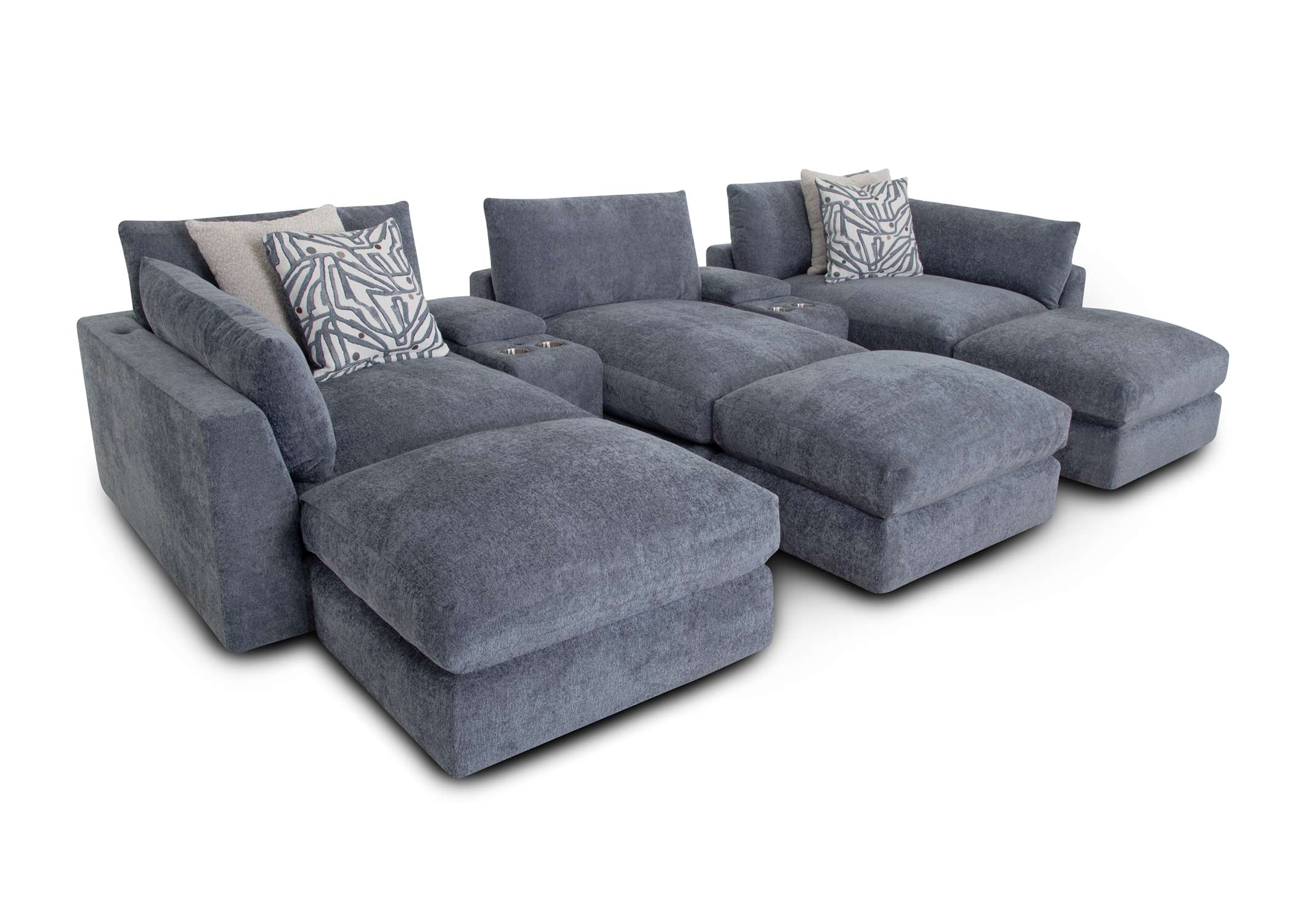8-Piece Sleeper Sectional Sofa