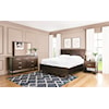 A-A Kendall Queen Panel Bed