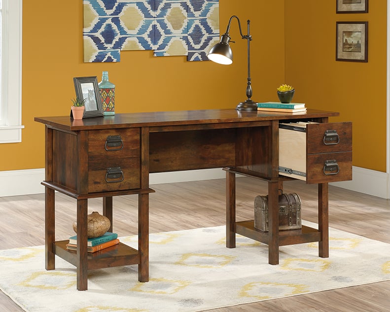 Double Pedestal Desk