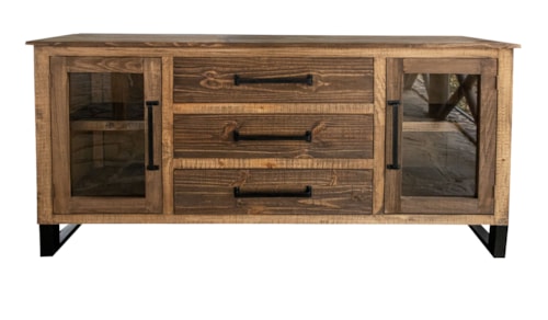 Rustic Solid Pine Buffet