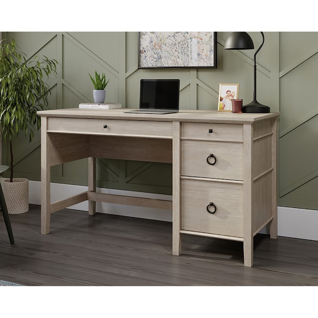 Sauder East Adara East Adara Single Ped Desk Co