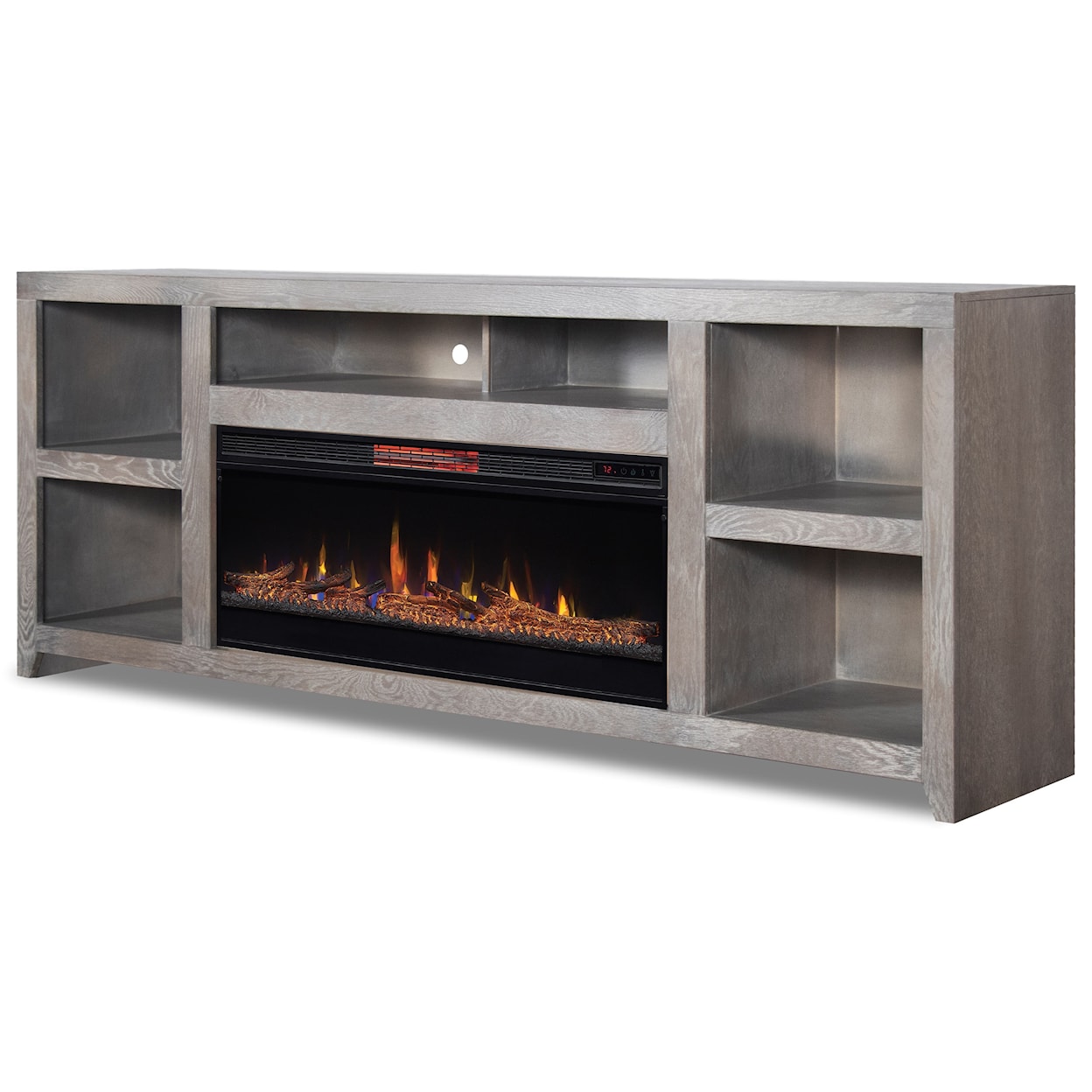 Legends Furniture Driftwood Fireplace TV Console